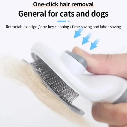 EasyGroom™ Selbstreinigende Bürste für Hunde & Katzen