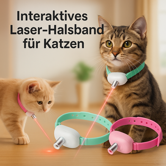 Lunalux Aurora Intelligentes Laser-Abenteuerhalsband für Katzen
