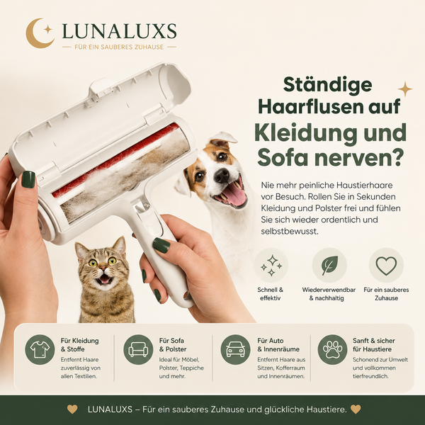 Schneller Fellfrei Haustier Roller Pro