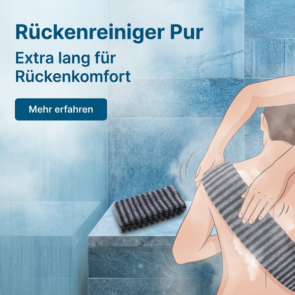 Sanfte Peeling-Duschbürste