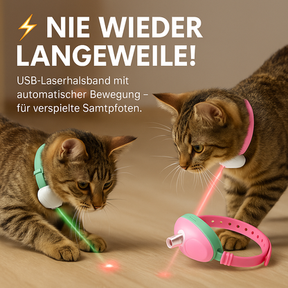 Lunalux Aurora Intelligentes Laser-Abenteuerhalsband für Katzen