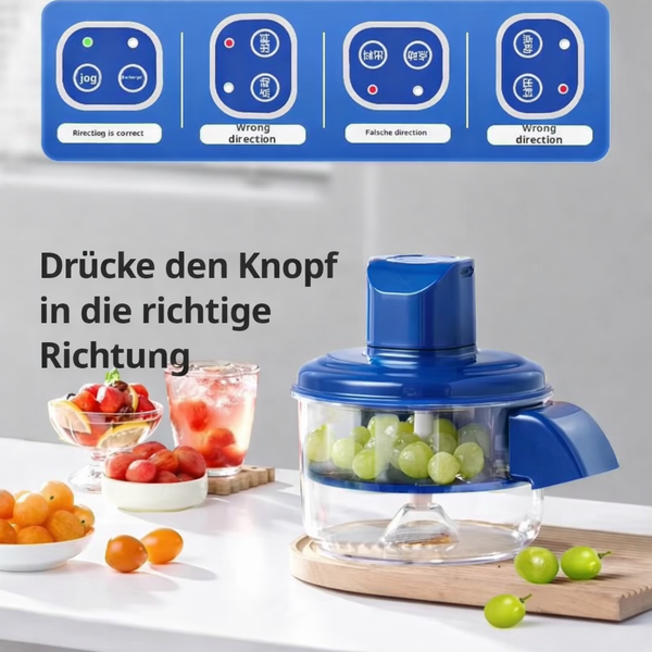 Trauben-Schälprofi Elektrisch