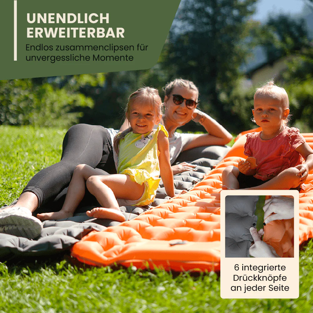 LUNALUXS Isomatte Größenvergleich und Maße
