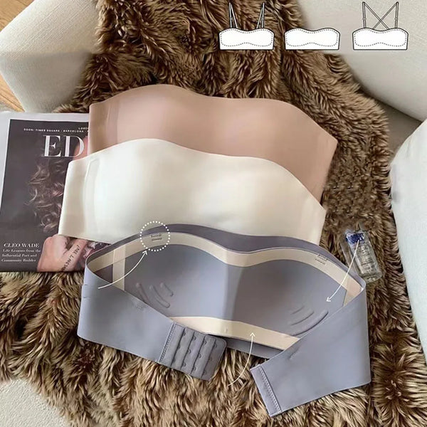Unsichtbarer Trägerloser Bandeau